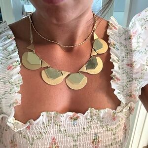 Madewell Chunky necklace and ring